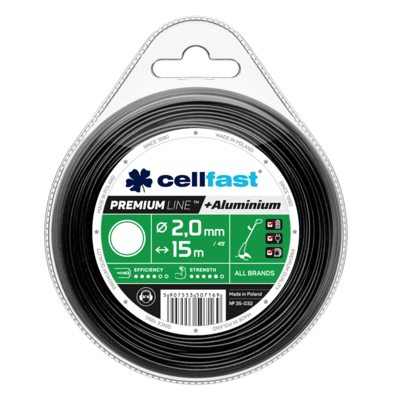 CELLFAST Damil kör PREMIUM 2,0 mm x 15 m Biztonságos vásárlás