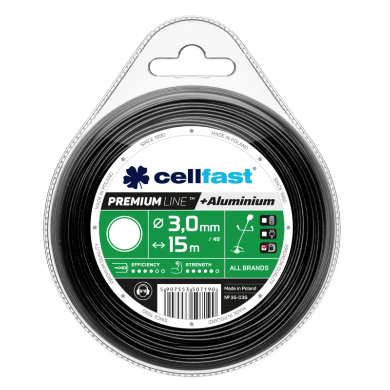 Korlátozott ajánlat CELLFAST Damil kör PREMIUM 3,0 mm x 15 m
