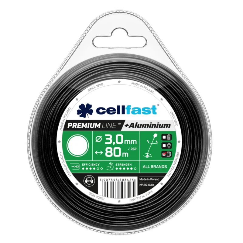 CELLFAST Damil kör PREMIUM 3,0 mm x 80 m Gyors kiszállítás