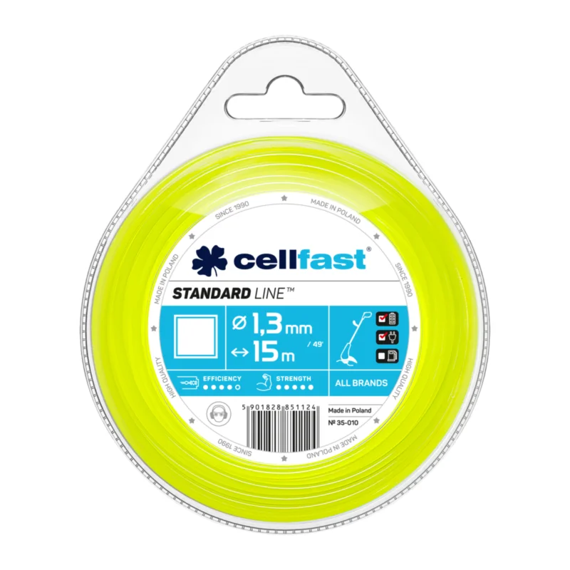 CELLFAST Damil szögletes STANDARD 1,3 mm x 15 m Nézd meg most