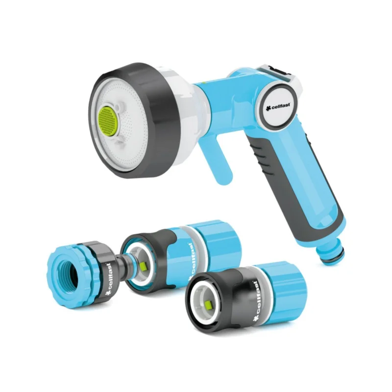Biztonságos fizetés CELLFAST Locsolópisztoly 4 funkciós szett 3/4&quotERGO