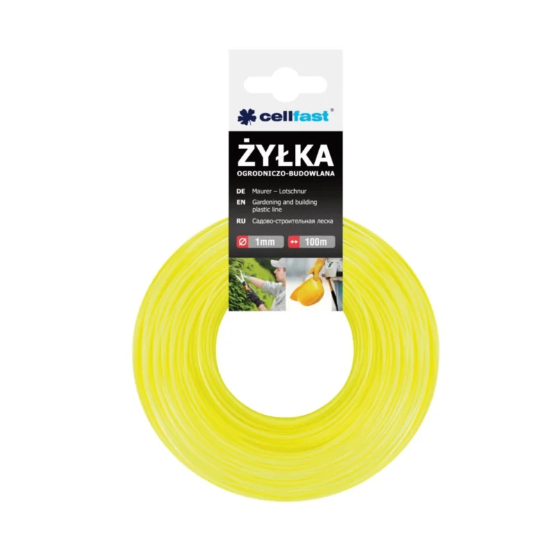 CELLFAST Zsinór kerti, építőipari felhasználásra 1,0 mm x 100 m Rendeld meg most
