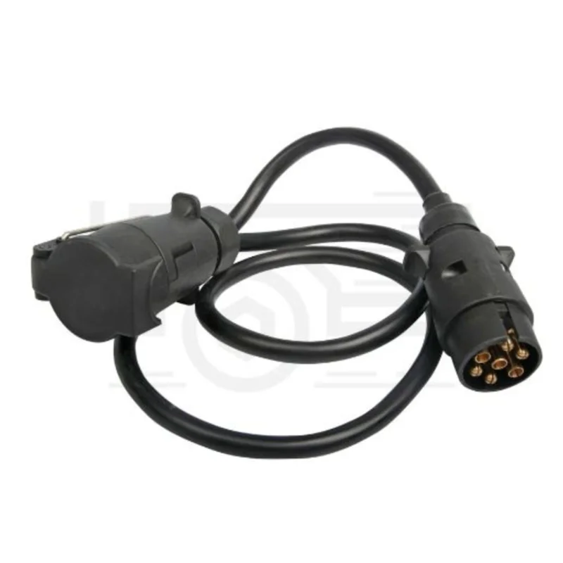 Adapter kábel 7 pólusú dugó, 7 pólusú dugalj Biztonságos fizetés