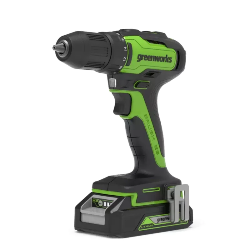 Fúró-csavarozó akkumulátoros Greenworks GD24DD35 24v, 35 nm, akku és töltő nélkül Akciós ár