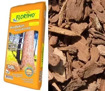 Outlet Fa Fenyőkéreg 20-40mm PinDekor 50L Florimo