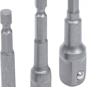 Ajánlat BGS adapterkészlet fúrógépekhez 6,3/10/12,5 mm (1/4"/3/8"/1/2") 3 darabos